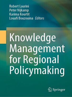 cover image of Knowledge Management for Regional Policymaking